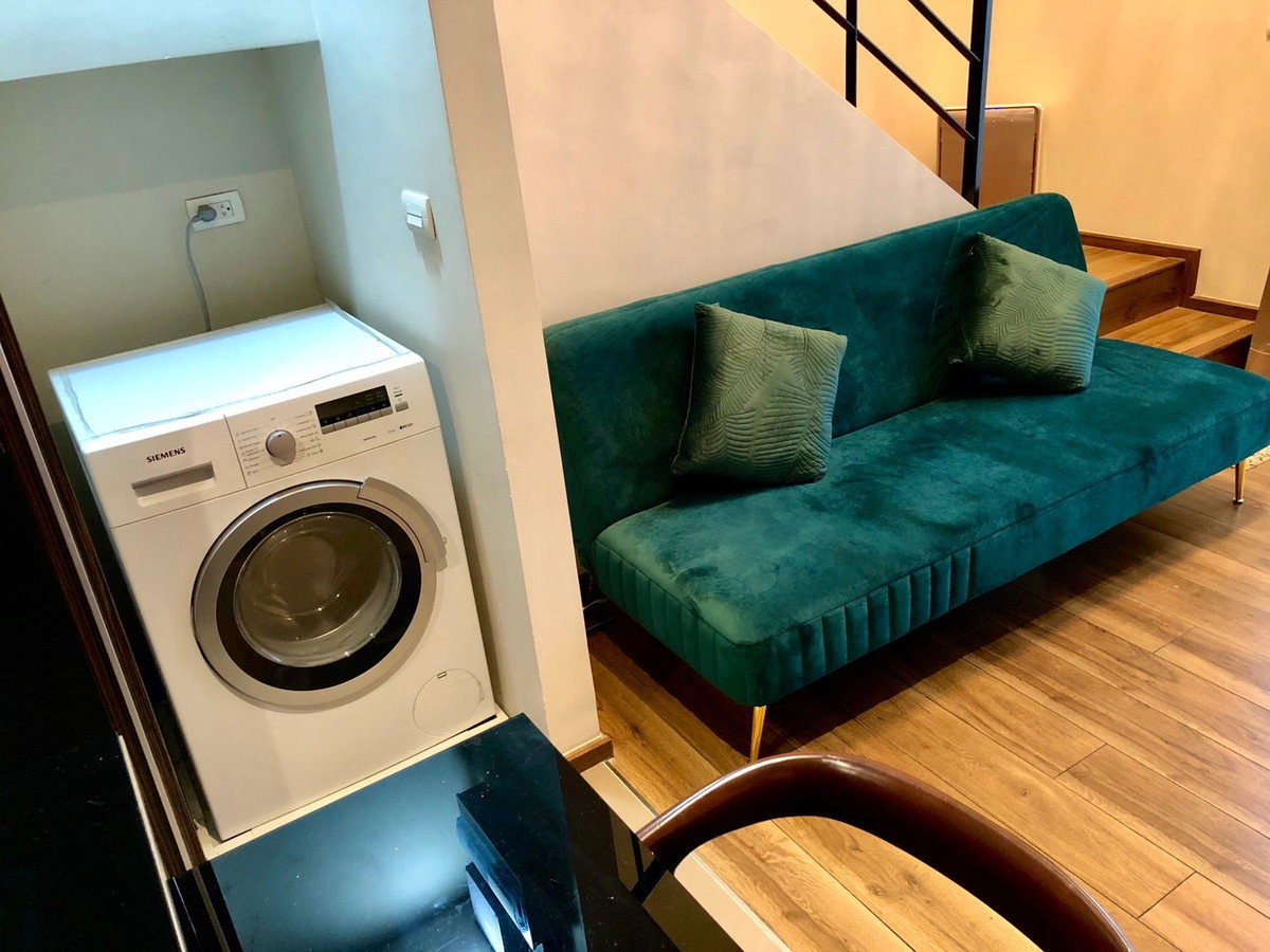 รูป 🔥 Duplex ห้องสูงโปร่ง น่าอยู่มาก พร้อมเข้าอยู่ Onyx | 21,000 - รูปที่ 5/9