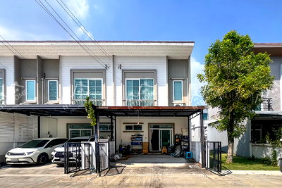 ทาวน์โฮม บางใหญ่ นนทบุรี : คาซ่า ซิตี้ ราชพฤกษ์-พระราม 5 แปลงมุม ต่อเติมครบ ทำเลดีใกล้รถไฟฟ้า ตรงข้ามวัดสวนแก้ว