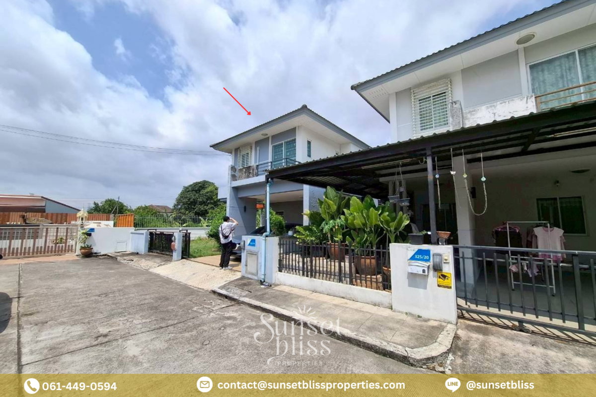 รูป บ้านหลังมุม 50.1 ตร.วา ในศรีราชา เพียง 3.15 ล้าน มีสนามหญ้าข้างบ้าน จอดรถ 2 คัน - รูปที่ 18/18