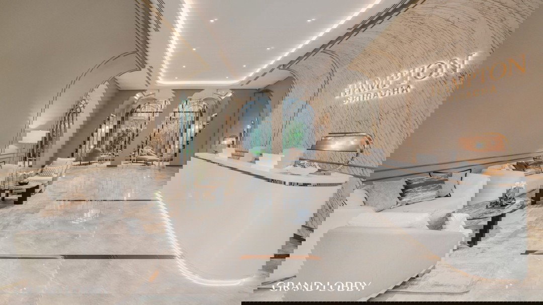 รูป 🔥 ราคาดีที่สุด Hampton Sriracha คอนโดวิวทะเลชั้นสูง ใจกลางศรีราชา  ห้องหลุดโอน เหลือ 2.99 ล้าน พร้อมอยู่ทันที - รูปที่ 26/26