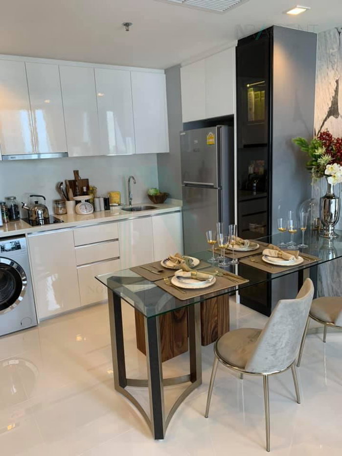 รูป ให้เช่า นาราไนน์ 2 ห้องนอน 2 ห้องน้ำ  ชั้น 27 ใกล้ BTS ช่องนนทรี - รูปที่ 7/8