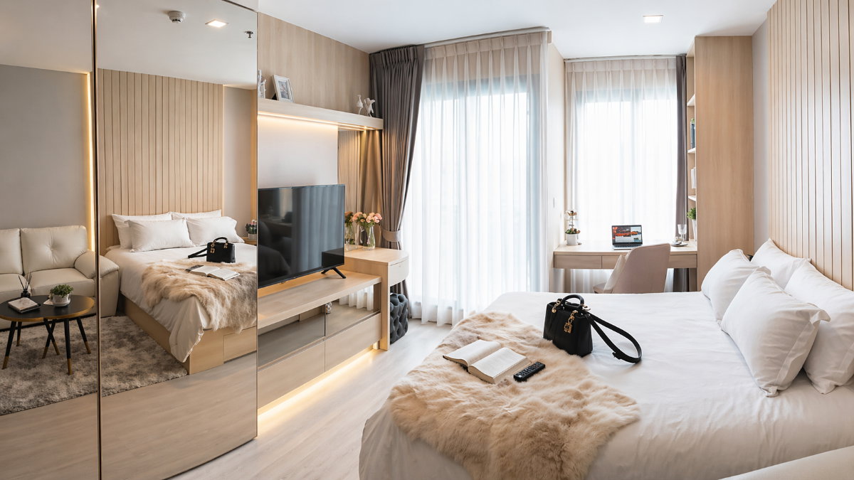 รูป 🍀🍀 Fully furnished💝 ให้เช่า📌 ไลฟ์ ลาดพร้าว (Line:@rent2022)✨ MRT พหลโยธิน✨พร้อมเข้าอยู่  ✨ A11198 - รูปที่ 5/12