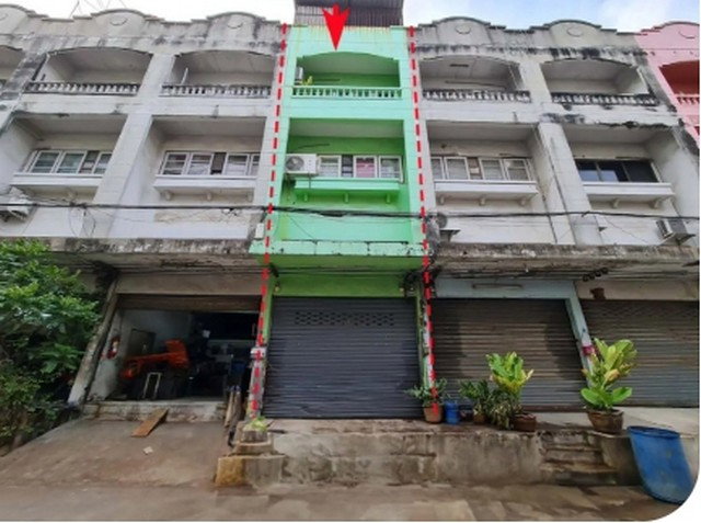 รูป BB12741 ขายอาคารพานิชย์ ตำบล บางเสาธง อำเภอ บางพลี จังหวัด สมุทรปราการ - รูปที่ 5/8