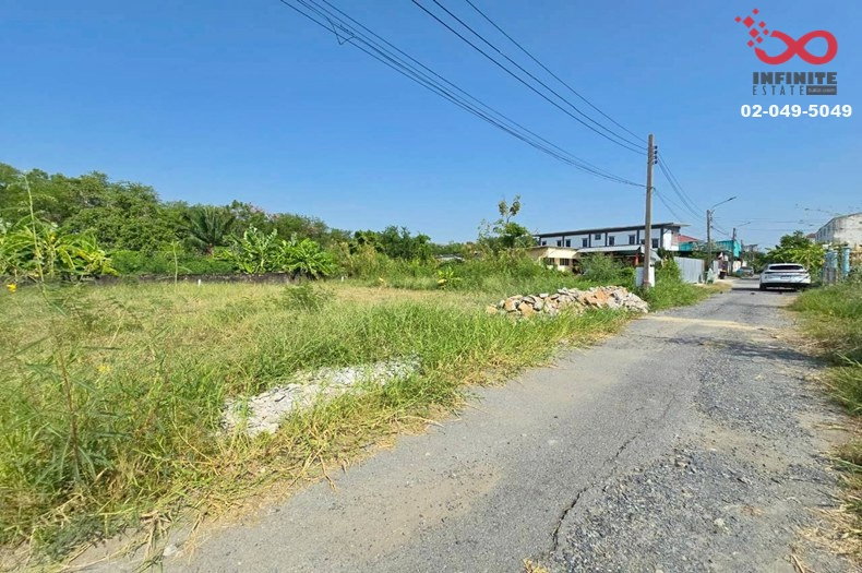 รูป ขายที่ดินถมแล้ว 114 ตร.ว. ลาดพร้าว 101 ซอย 42 บางกะปิ ใกล้รถไฟฟ้า - รูปที่ 1/4
