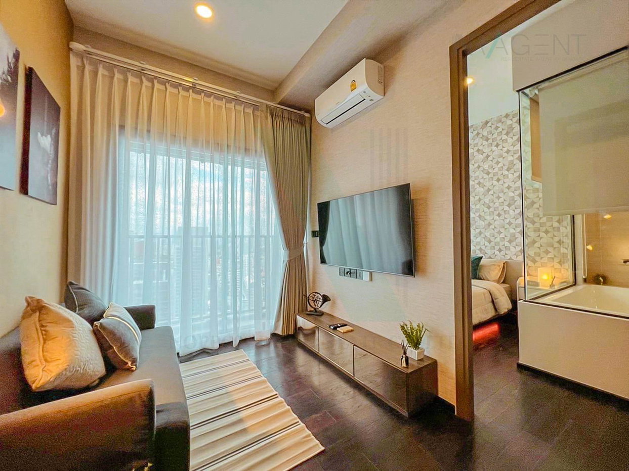 รูป ให้เช่าคอนโด พาร์ค ออริจิ้น ทองหล่อ อาคาร B ชั้น 35 1 ห้องนอน ขนาด 30.00 ตรม ใกล้ ดองกิ มอลล์ ทองหล่อ - รูปที่ 1/8