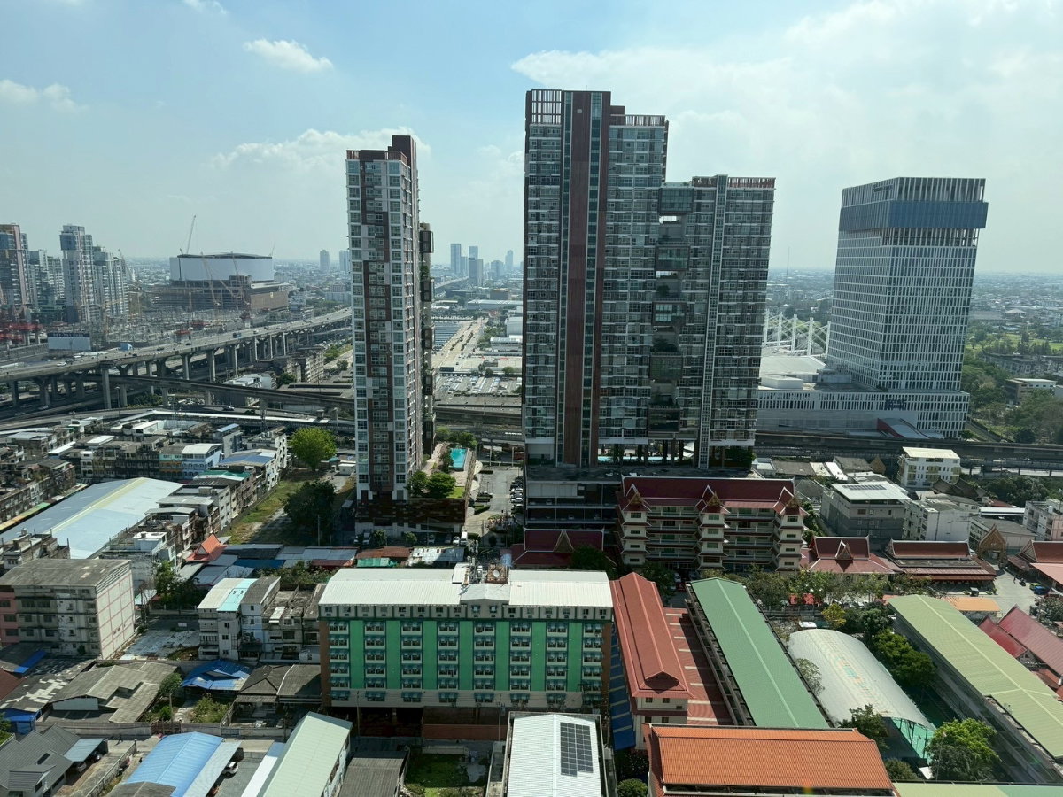 รูป ให้เช่าคอนโด Ideo O2 Bangna 1 ห้องนอน ชั้น 27 ตกแต่งครบครัน เดินเพียง 3 นาทีถึงสถานี BTS บางนา - รูปที่ 12/13