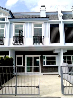 Townhouses for rent Samut Prakarn : 📌 For Rent 2-story Townhouse VILLAGGIO 2 SRINAKARIN - BANGNA 3 bedroom 3 bathroom