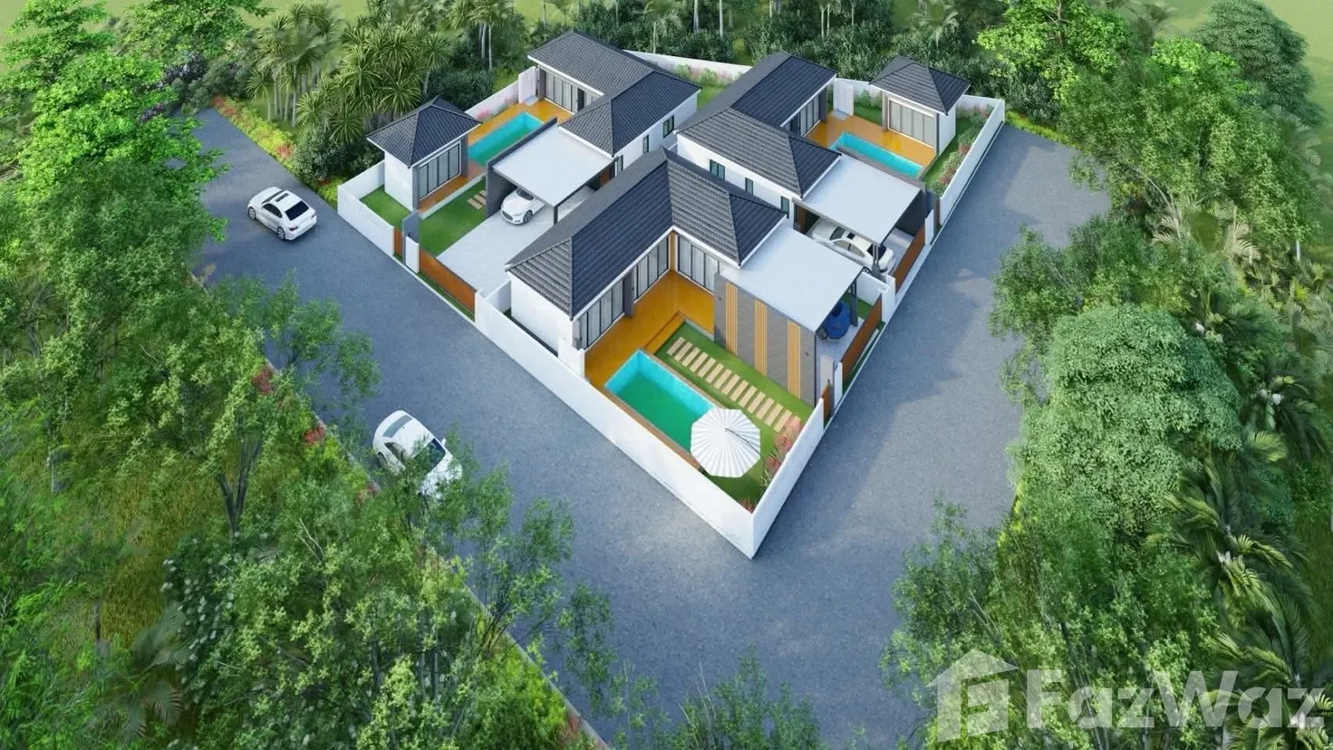 รูป วิลล่าให้เช่า 2 ห้องนอน ใน ตลิ่งงาม, สุราษฎร์ธานี 6181481 - รูปที่ 2/4