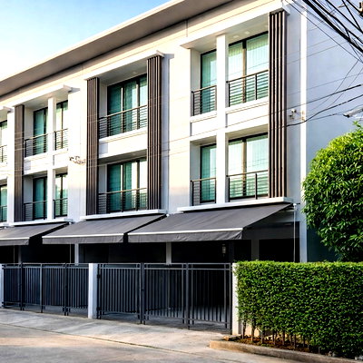 เช่าทาวน์โฮม ถนนรัตนาธิเบศร์ : BigC วิลล่า มาร์เก็ท รัตนาธิเบศร์ 90ม. ทาวน์โฮม 3ชั้น 3นอน MRT บางกระสอ 800ม.3 น้ำ 18 ตร.ว. 220 ตร.ม. ใกล้ตลาดนนทบุรี 900 ม.