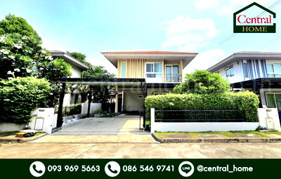 บ้านเดี่ยว สมุทรปราการ : บ้านเดี่ยว คณาสิริ บางนา บางบ่อ ถูกสุดในโครงการ