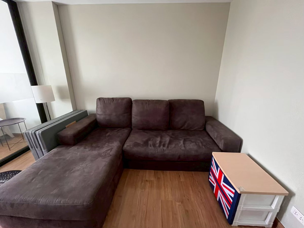 รูป ให้เช่า เดอะทรี อินเตอร์เชนจ์  1-bed ตึกA ชั้น9 ขนาด 36 ตร ม (มีเครื่องซักอบ) 🆔 line: ey_annie - รูปที่ 3/12