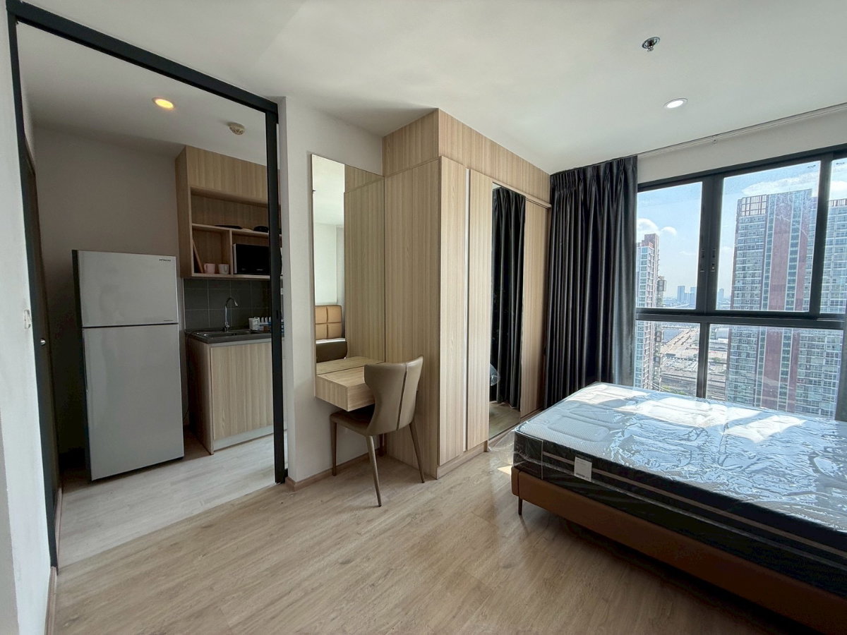 รูป ให้เช่าคอนโด Ideo O2 Bangna 1 ห้องนอน ชั้น 27 ตกแต่งครบครัน เดินเพียง 3 นาทีถึงสถานี BTS บางนา - รูปที่ 2/13