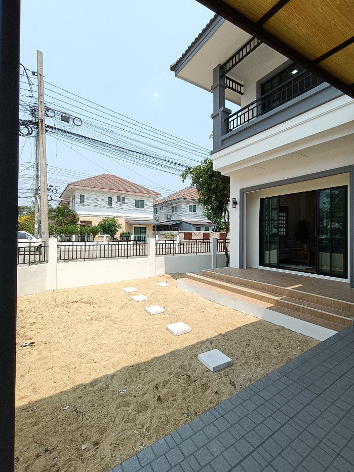 รูป มีแค่หลังเดียว!! บ้านเดี่ยว 2 ชั้น หลังมุม ถนนเมน นนทวีวิลล์ 5 รีโนเวทใหม่ 4.2 ล้าน - รูปที่ 6/40