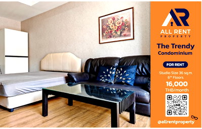 Condos for rent : 🏢 Condo for rent: The Trendy Condominium. Fully furnished unit, near BTS Nana, easy access to transportation