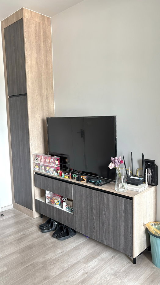 รูป ให้เช่า 📍Unio Ramkhamhaeng-Serithai (ยูนิโอ รามคำแพง-เสรีไทย) 🛋 เฟอร์นิเจอร์ พร้อมเข้าอยู่ <💬Line: nunasunita>  - รูปที่ 8/9