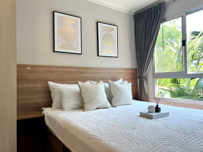 ให้เช่าคอนโดลุมพินีวิลล์สุขุมวิท109-แบริ่ง ห้องรีโนเวทใหม่สวยตรงปก