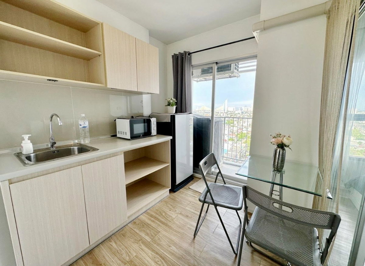 รูป code : H285 ว่างแล้ว!! คอนโดให้เช่า อิซซี่ สุขสวัสดิ์ (Issi Condo Suksawat) | วิวแม่น้ำ ชั้นสูง โล่ง ไม่มีตึกบัง เครื่องใช้ไฟฟ้าครบ - รูปที่ 3/6