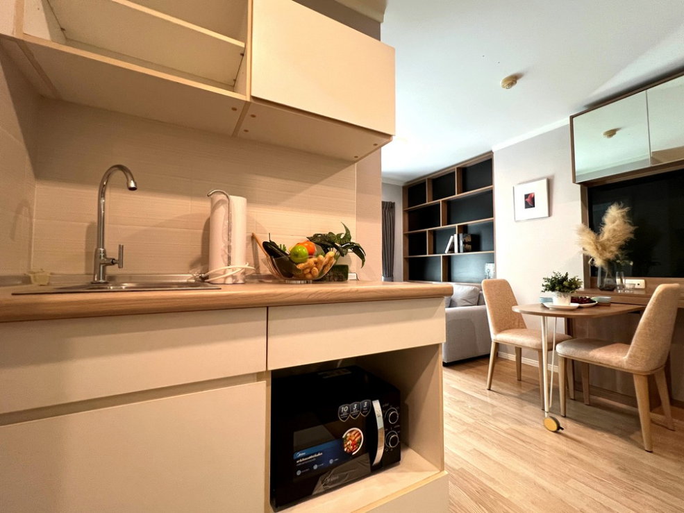 รูป ให้เช่าคอนโดลุมพินีวิลล์สุขุมวิท109-แบริ่ง ห้องรีโนเวทใหม่สวยตรงปก - รูปที่ 13/14