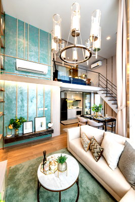Condos for sale BTS Bang Chak : Piti Sukhumvit 101 2 bedrooms, special price from the project Fully furnished, ready to move in, starting at 9.99 million baht.