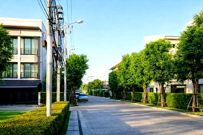 เช่าทาวน์โฮม ถนนรัตนาธิเบศร์ : MRT บางกระสอ 800 ม. BigC วิลล่า มาร์เก็ท รัตนาธิเบศร์ 90ม. ทาวน์โฮม 3 ชั้น 3 นอน 3 น้ำ 18 ตร.ว. 220 ตร.ม. ใกล้ตลาดนนทบุรี 900 ม.