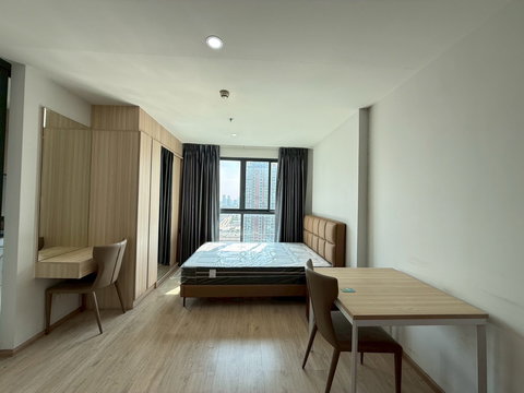 ให้เช่าคอนโด Ideo O2 Bangna 1 ห้องนอน ชั้น 27 ตกแต่งครบครัน เดินเพียง 3 นาทีถึงสถานี BTS บางนา