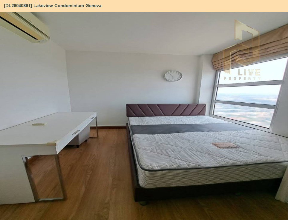 รูป DL26040861 ให้เช่าคอนโด เลควิว คอนโดมิเนียม เจนีวา (Lakeview Condominium Geneva) ใกล้ - พร้อมเข้าอยู่ โทรด่วน 0614453194 LineID @162cjixi - รูปที่ 2/14