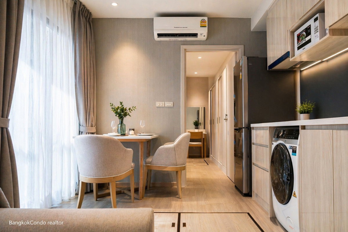 รูป 🍀🍀🍀 Cozy room🍀 ให้เช่า📌รูเนะสุ ทองหล่อ 5 (Line:@rent2022) ✨พร้อมเข้าอยู่ 🔖 Code: A10693 - รูปที่ 5/11