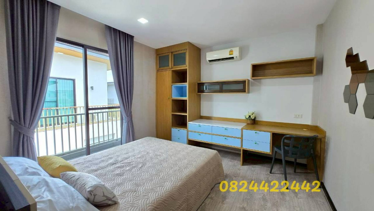 รูป ถูกสุด! บ้านเดี่ยวสไตล์ Modern หลังมุม เฟอร์ครบ พร้อมอยู่ ใกล้สวนหลวง ร.9 และ Mega Bangna - รูปที่ 21/35