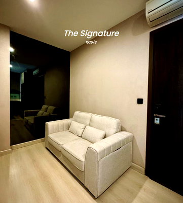 คอนโดให้เช่า : 🍀 ให้เช่า เดอะ ซิกเนเจอร์ บาย เออร์บาโน่ 🍀 สนใจแอดไลน์ @zcondo (มี@นำหน้า) 🔥  C5538