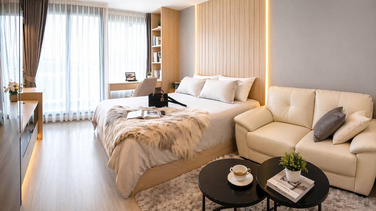 รูป 🍀🍀 Fully furnished💝 ให้เช่า📌 ไลฟ์ ลาดพร้าว (Line:@rent2022)✨ MRT พหลโยธิน✨พร้อมเข้าอยู่  ✨ A11198 - รูปที่ 3/12