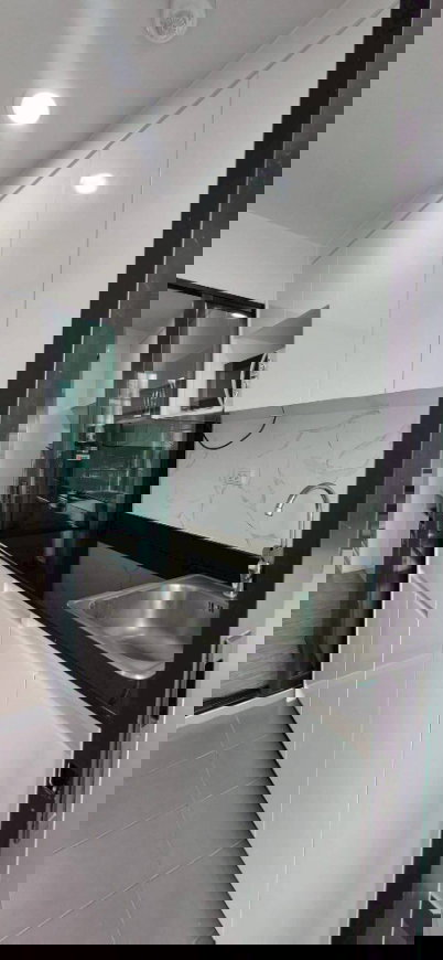 รูป ให้เช่าห้องแต่งพร้อม เฟอร์ครบ ห้องใหญ่ วิวดี ราคาถูก ใกล้ ARL และ MRT สถานีหัวหมาก - รูปที่ 10/12