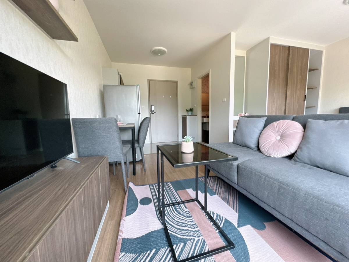 รูป D Condo Bliss | ย่านศรีราชา | ใกล้ม.เกษตร วิทยาเขตศรีราชา | บรรยากาศดี | เงียบสงบ | ราคาค่าเช่าน่ารัก - รูปที่ 2/8