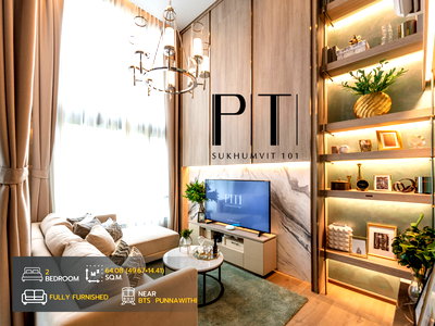 Condos for sale BTS Bang Chak : PITI Sukhumvit 101 — Rare privacy on Sukhumvit