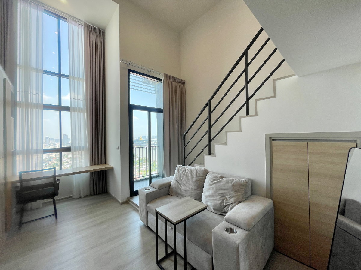รูป ให้เช่า คอนโด IDEO จรัญ 70 - Riverview 🌊✨🏢 ห้องใหม่ชั้น 35 วิวแม่น้ำเจ้าพระยา ตกแต่งสวย เฟอร์นิเจอร์ครบ พร้อมเข้าอยู่  - รูปที่ 10/20