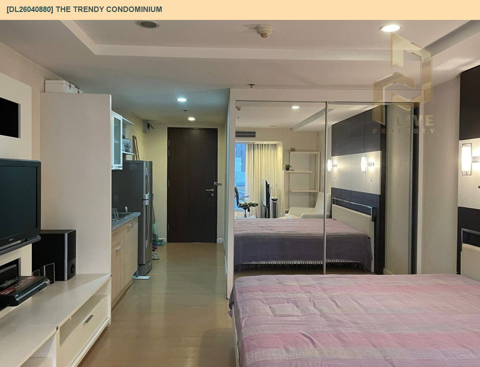 รูป DL26040880 ให้เช่าคอนโด เดอะ เทรนดี้ คอนโดมิเนียม (The Trendy Condominium) ใกล้ BTS นานา พร้อมเข้าอยู่ โทรด่วน 0614453194 LineID @162cjixi - รูปที่ 6/9