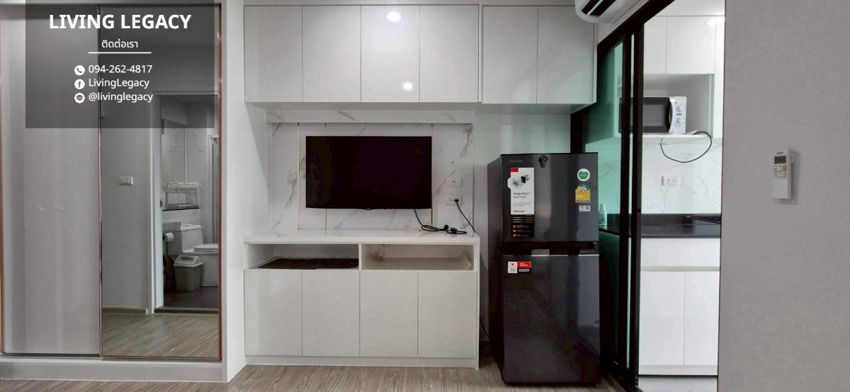 รูป TDVJAT ให้เช่าคอนโด RYE Huamark 30 ตร.ม. ชั้น 5 line id : @livinglegacy - รูปที่ 5/10