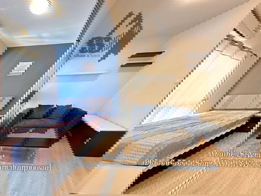 รูป SS 322 #ให้เช่าพลัมคอนโดบางใหญ่สเตชั่น #ให้เช่าคอนโดพลัมตรงคลองถนน ขนาด 23 ตร.ม  ตึก C ชั้น 6 #ให้เช่าคอนโดใกล้รถไฟฟ้าสายสีม่วง - รูปที่ 3/11