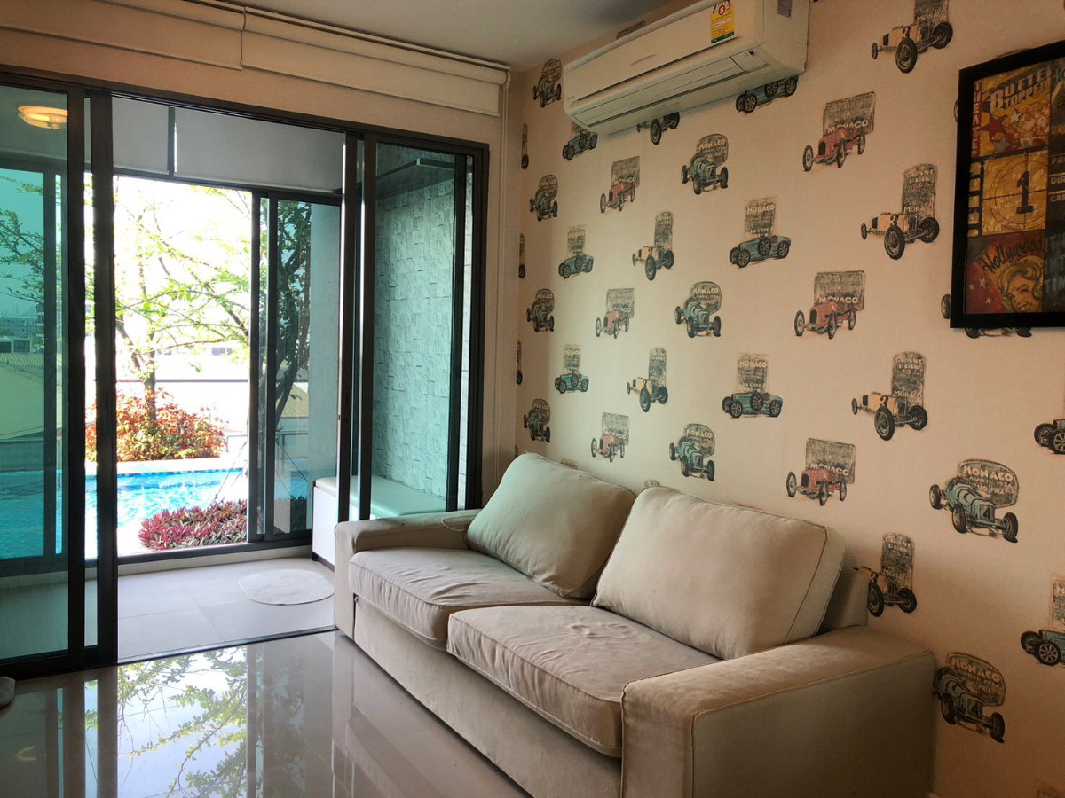 รูป 🛏️ ใกล้ BTS อุดมสุข 🚉 Ideo Blucove | 1Bed Plus (2Bed) วิวสระ เปิดระเบียงแล้วสดชื่นสุดๆ 🌿🛍️(โดยเซลล์ประจำโครงการ) - รูปที่ 5/8