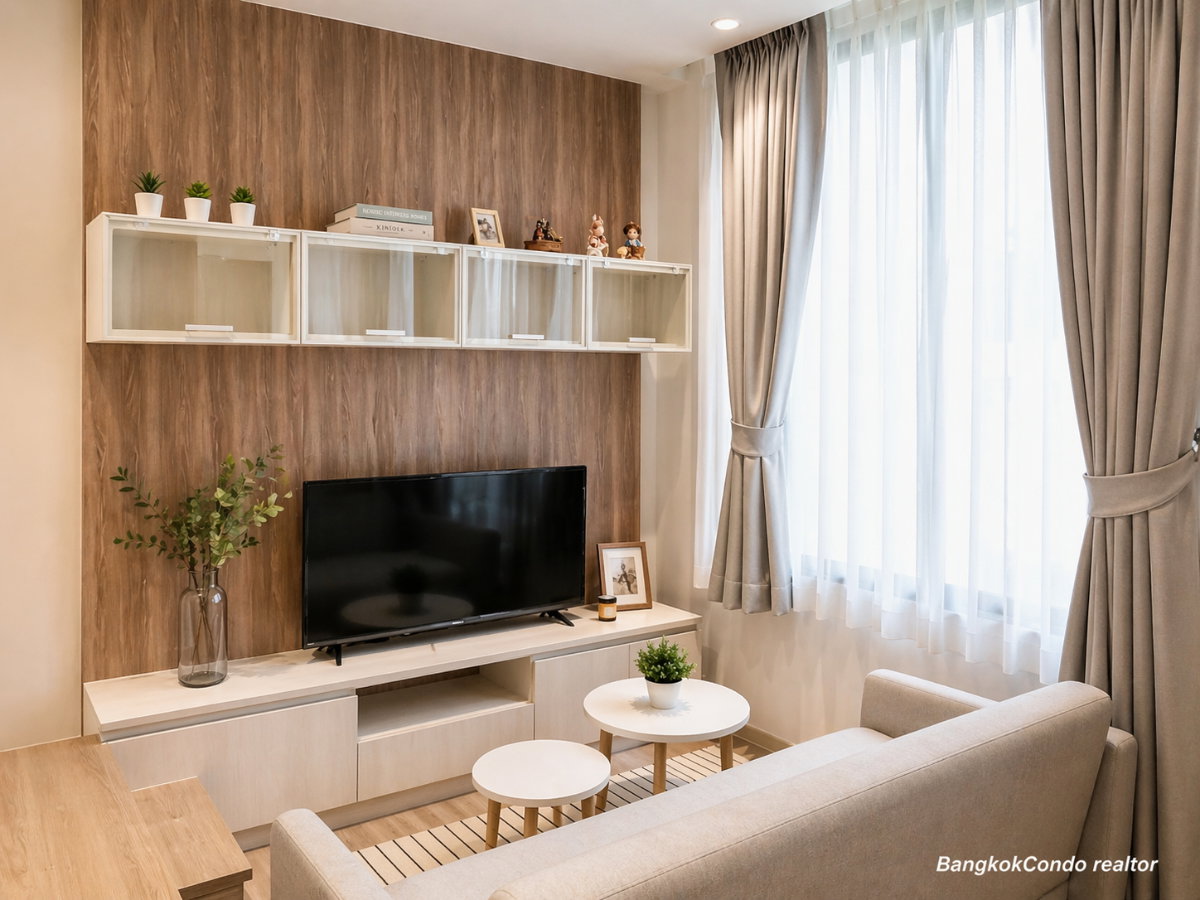 รูป 🍀🍀🍀 Cozy room🍀 ให้เช่า📌รูเนะสุ ทองหล่อ 5 (Line:@rent2022) ✨พร้อมเข้าอยู่ 🔖 Code: A10693 - รูปที่ 7/11