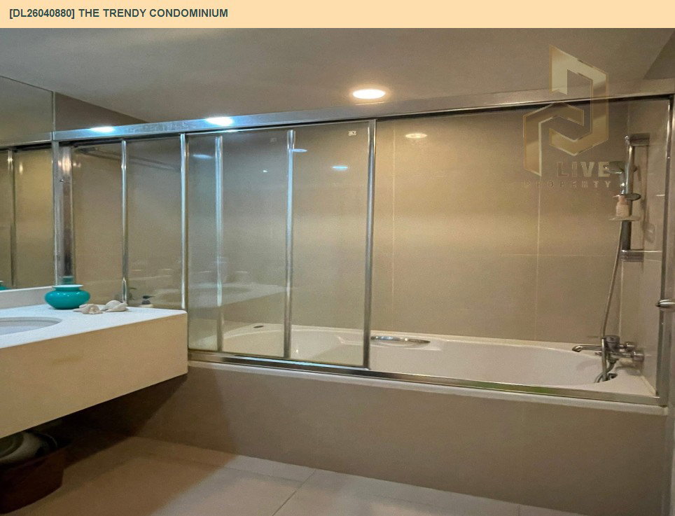 รูป DL26040880 ให้เช่าคอนโด เดอะ เทรนดี้ คอนโดมิเนียม (The Trendy Condominium) ใกล้ BTS นานา พร้อมเข้าอยู่ โทรด่วน 0614453194 LineID @162cjixi - รูปที่ 9/9