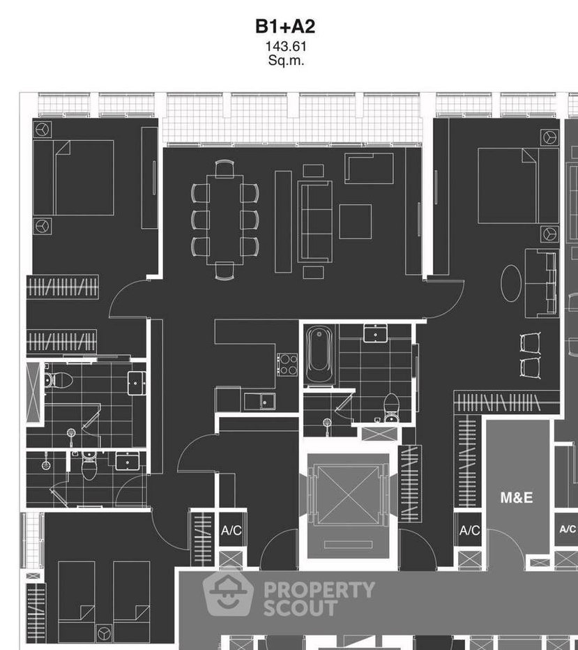รูป คอนโด 3-ห้องนอน ที่ โนเบิล เพลินจิต ใกล้ BTS เพลินจิต (ID 2814080) - รูปที่ 13/13