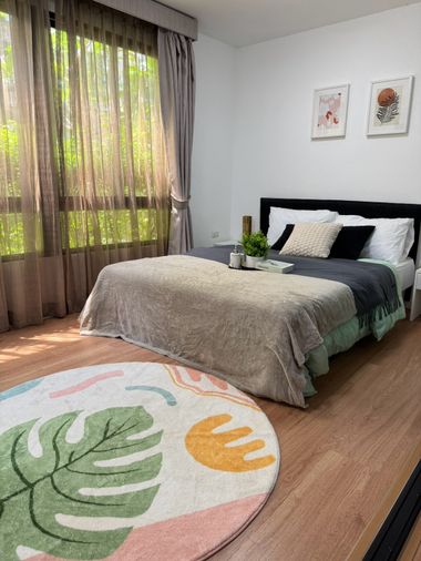 ให้เช่าไอคอนโดศาลายา2 1ห้องนอนมีเครื่องซักผ้า มีรถรับส่งม.มหิดล