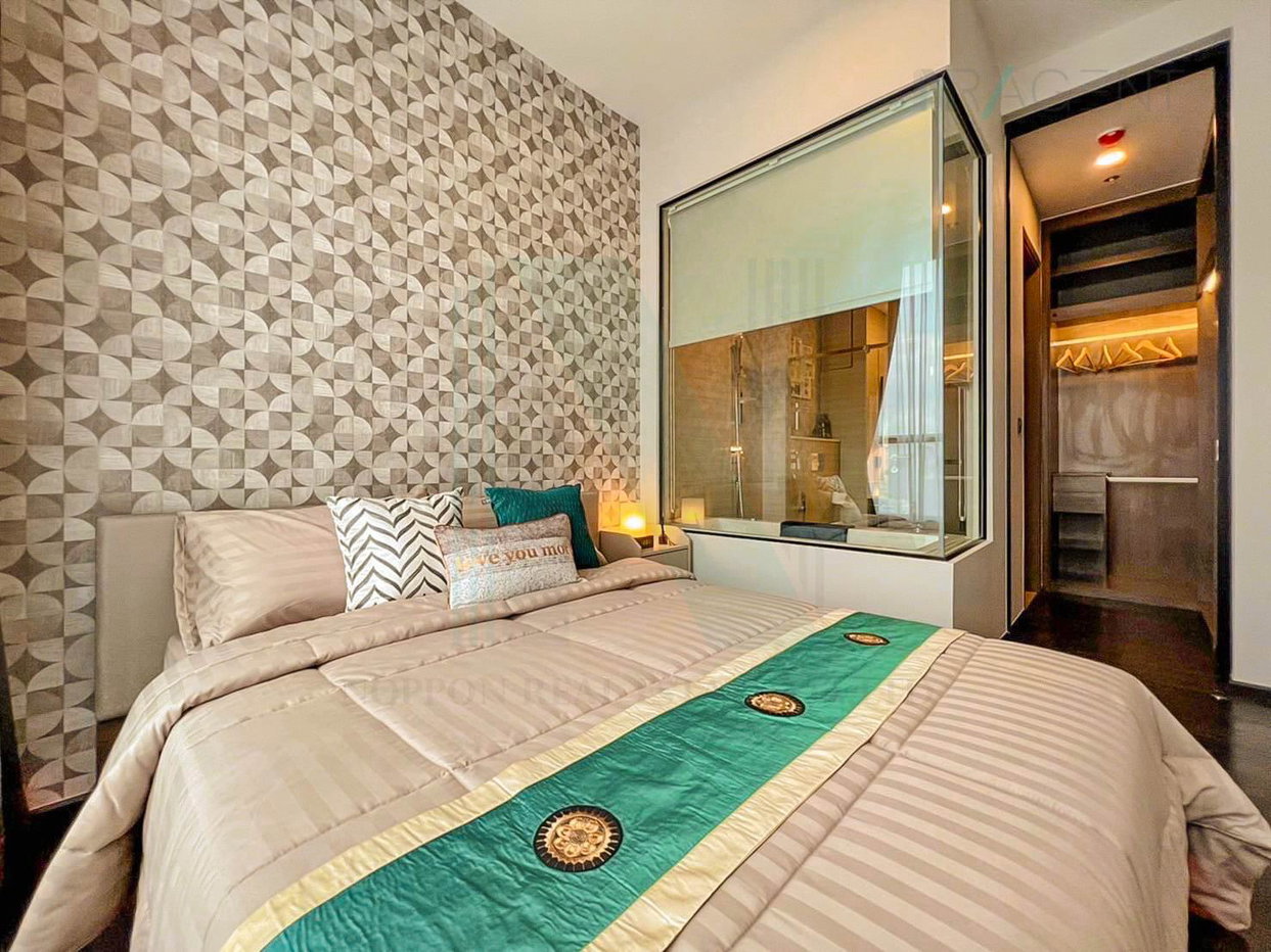 รูป 🚩Best room!🚩 ให้เช่าคอนโด พาร์ค ออริจิ้น ทองหล่อ อาคาร B ชั้น 35 1 ห้องนอน ขนาด 30.00 ตรม ใกล้ ดองกิ มอลล์ ทองหล่อ - รูปที่ 4/8