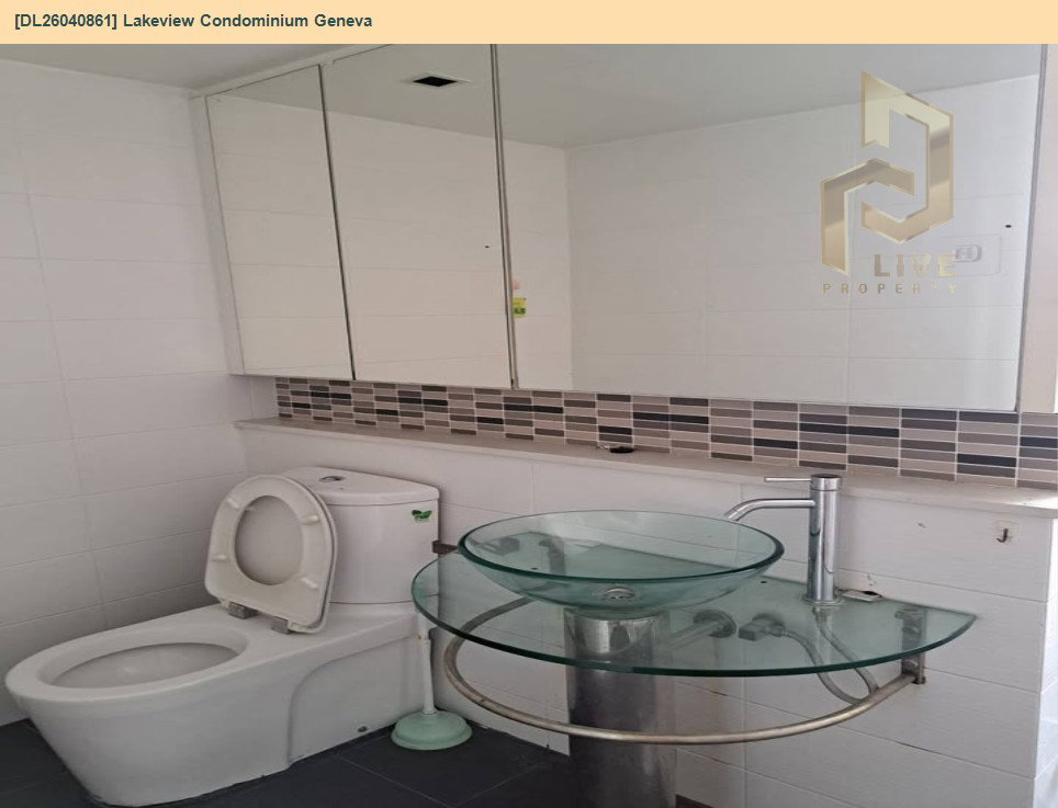 รูป DL26040861 ให้เช่าคอนโด เลควิว คอนโดมิเนียม เจนีวา (Lakeview Condominium Geneva) ใกล้ - พร้อมเข้าอยู่ โทรด่วน 0614453194 LineID @162cjixi - รูปที่ 10/14