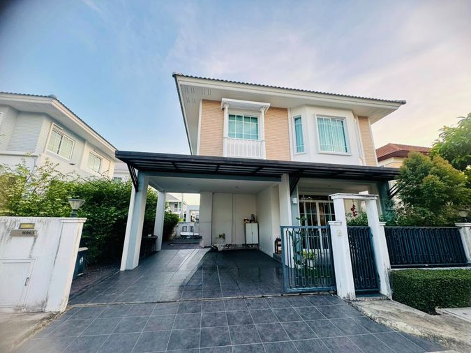 3-bed house for sale, 51.8 sq wah, Chuan Cheun City Watcharapol - Ramindra