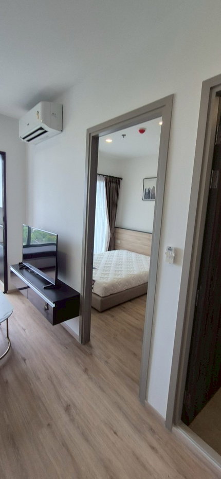 รูป ให้เช่าห้องแต่งพร้อม เฟอร์ครบ ห้องใหญ่ วิวดี ราคาถูก ใกล้ ARL และ MRT สถานีหัวหมาก - รูปที่ 10/12