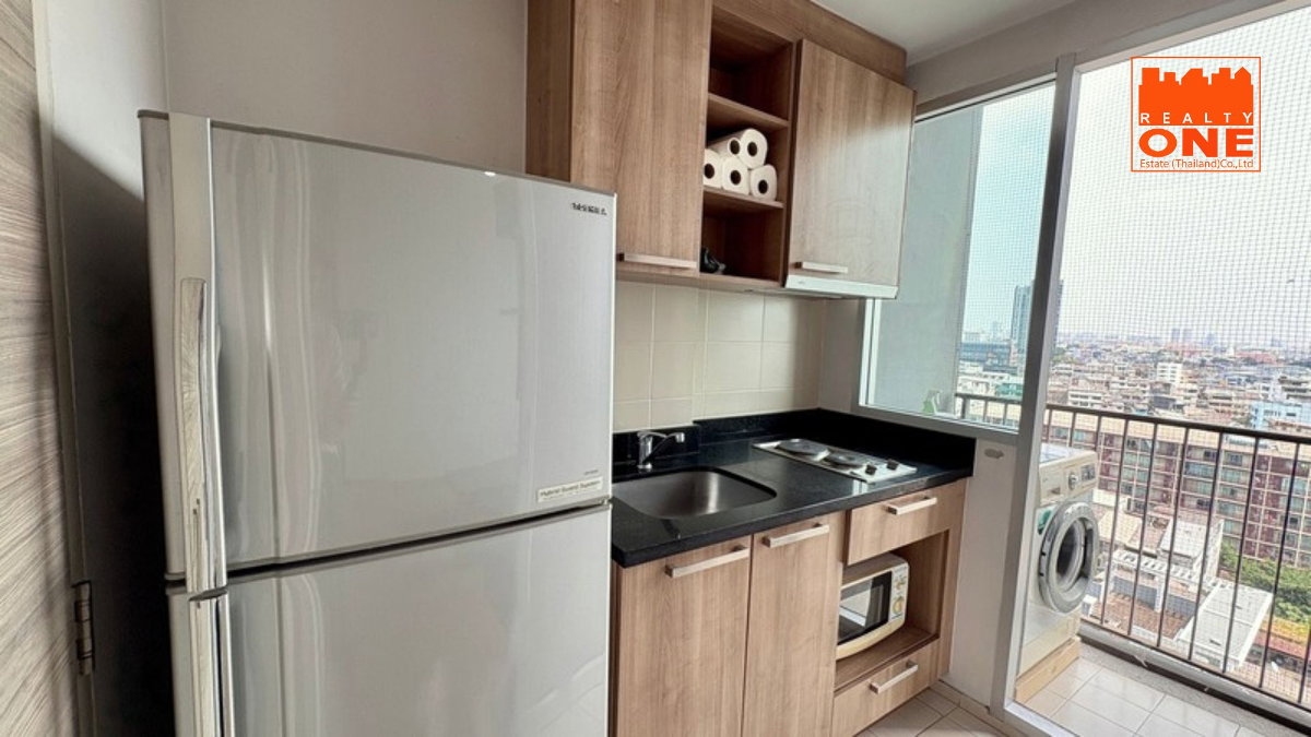 รูป ขายคอนโด Hive Taksin (ไฮฟ์ ตากสิน) – ห้องมุม พื้นที่กว้าง ห้องสวย ติด BTS วงเวียนใหญ่ - รูปที่ 12/16