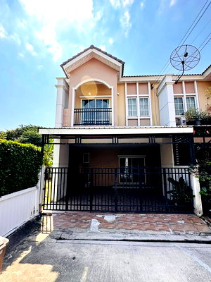 ทาวน์โฮม สมุทรสาคร : 🔥ทาวน์โฮมหลังมุม พื้นที่เยอะที่สุดในโครงการ ราคาถูกฟรีโอน🔥 Niraville Irich หมู่บ้านนิราวิลล์ ไอริช