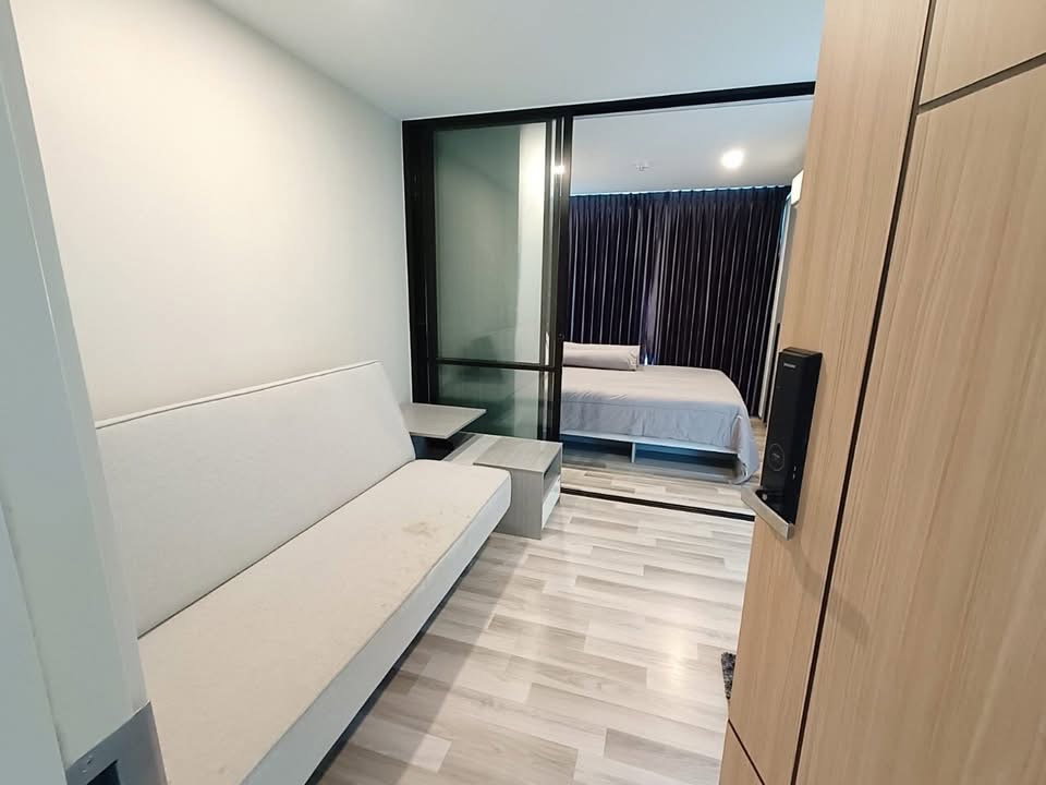 รูป เดอะคิวบ์ พรีเมี่ยม รัชดา32 ชั้น5 1นอน 1น้ำ 1ห้องรับแขก 28 ตรมเช่า 12,000/เดือน  Line ID : @wealth.co - รูปที่ 4/24