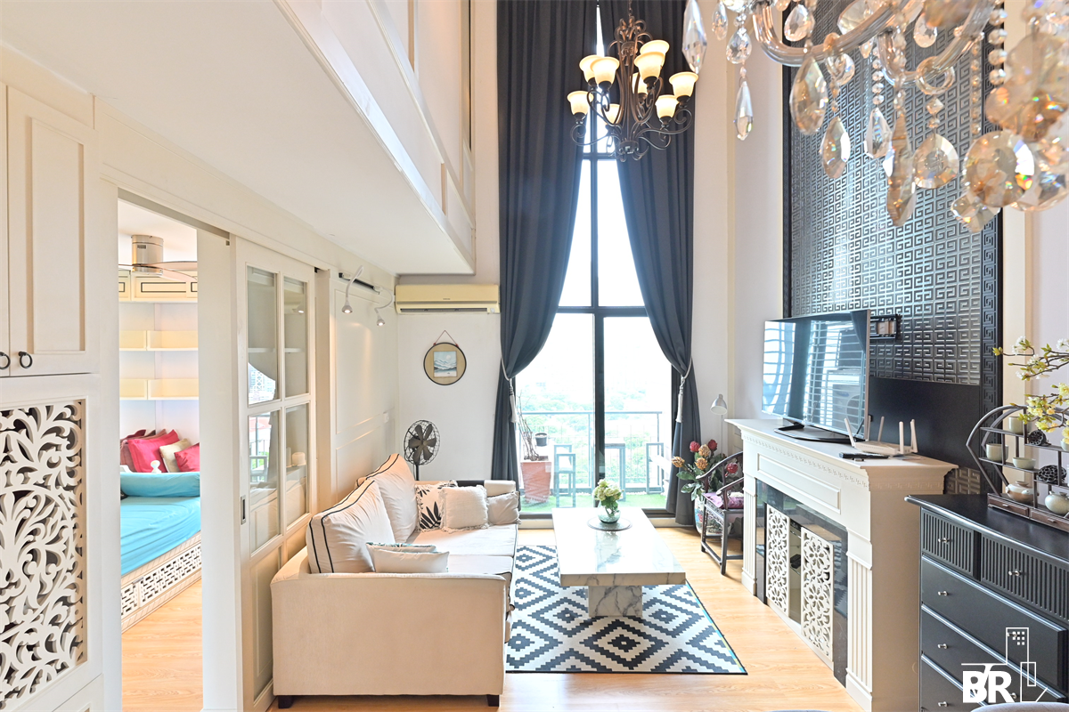 รูป ห้องว่าง พร้อมเข้าอยู่ วิลล่า อโศก ใกล้ MRT สถานีเพชรบุรี - รูปที่ 10/10